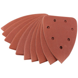Draper 92334 240G Aluminium Oxide Sanding Sheets (141 x 141 x 98mm)