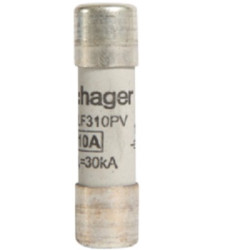 Bezpiecznik 10A 10 x 38mm 1kV dc Hager
