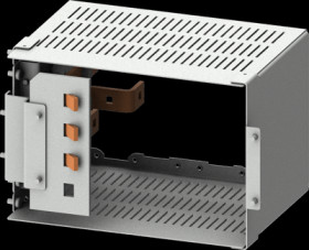 Cable connection, sheet steel, (W x H x D) 97 x 200 x 400 mm, 8PQ6000-8BA30