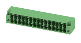 Złącze PCB 15 -pinowe raster 3.5mm 2 -rzędowe Wciskane Męski Phoenix Contact