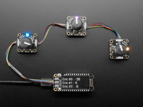 Adafruit I2C Stemma QT Rotary Encoder Breakout with NeoPixel