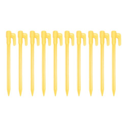 Plastikowe Śledzie Namiotowe - Kampingowe Kotwy - Szpilki - 147mmx7mm - 10 szt