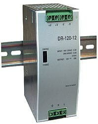 DR-120-48 zasilacz impulsowy na szynę DIN 48V / 2,5A / 120W