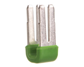 Mostki do bloków samozaciskowych QC zielone (10szt.) KN99E