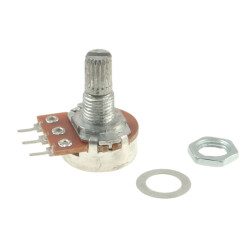 Potencjometr obrotowy CT16 - 50kΩ liniowy oś 16mm