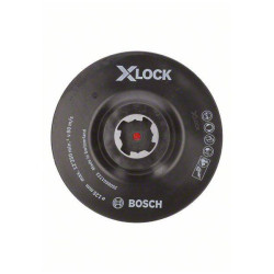 Bosch 2608601722 X-LOCK Supporting Disc Heat Resistant 125mm with Hook and Loop