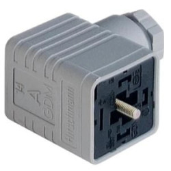 Gniazdo kablowe ze śrubą centralną M3x35 3 + PE PG 9 Typ A GDM 3009 grau