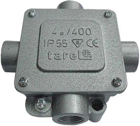 Puszka odgałęźna metalowa 5-torowa 16mm2 2 wejścia IP55 068-IV
