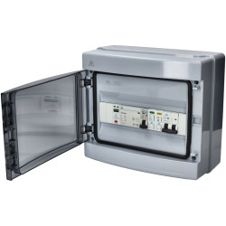 WCED WPKPME08/SP PME loss unit with 40A MCB and SPD IP65