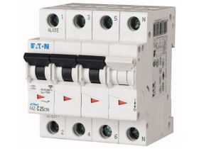 Wyłącznik nadprądowy C 63A 4P 15kA FAZ FAZ-C63/3N 278981 EATON