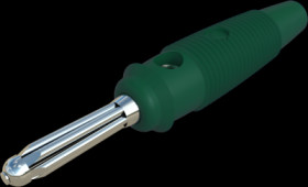 4 mm plug, screw connection, 1.5 mm², CAT O, green, 930726104