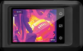 HIKPOCKET2 Pocket2 thermal imager, NETD&lt;40 mk, -20°C - +400°C, LED light, W