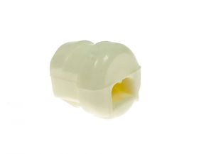 Tulejka odprężająca na kabel płaski 2,8 x 5,3 mm - biała (2L-1)