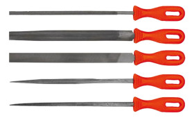 Pilniki do metalu, zestaw 5 elementów 06A450