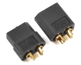 XT60 Connector - High-current Plug and Socket, Black