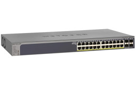 GS728TP-200EUS - switch gigabitowy PoE 24-port + 4 SFP