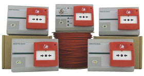 Gemini 400 call point fire alarm kit