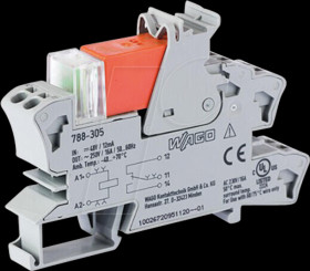 788-305 Relay module, 48 V DC, 16 A, 1 CO