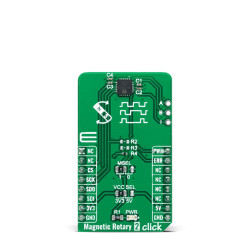 Narzędzie rozwojowe z kategorii „czujniki&#148;, AEAT-9922, do uzytku z: Gniazdo mikroBUS, Płyta rozszerzenia, Magnetic