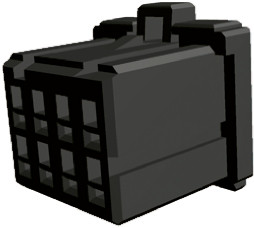 Obudowa złącza 8-pinowe 2-rzędowe raster: 2.5mm TE Connectivity Żeński Dynamic 1000 Złącze przewód-płytka, złącze