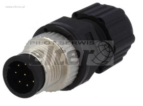Złącze M12 8pin męskie kod A-DeviceNet/CANopen