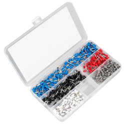 Zestaw konektorów tulejkowych izolowanych (500szt.) VMKT-500 Vayox