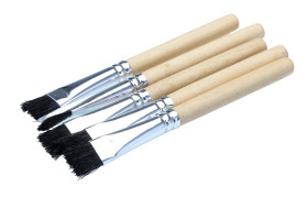 Pędzel do płytek drukowanych i topnika, Pędzel do płytek drukowanych i topnika Naturalne włosie RS PRO Czarny