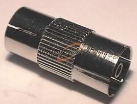 ANTENOWE GNIAZDO PODWÓJNE METALOWE