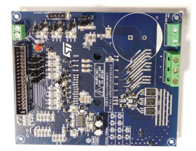 Zestaw badawczo-rozwojowy – zarządzanie zasilaniem STMicroelectronics Sterowanie silnikiem Sterowanie silnikiem o mocy