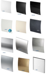 Wentylator z czujnikiem ruchu kolory panele polski domowy ścienny sufitowy fi 100