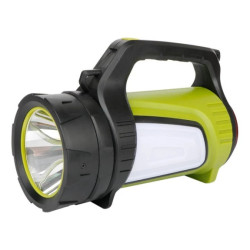 Latarka akumulatorowa LED 10W 500lm 6500K IP44 4x18650 Li-ion 8000mAh powerbank GW-0030