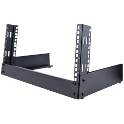 StarTech.com RK4OD 2-Post 4U Desktop Server Rack, Small Open Frame 19in Compute