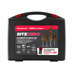 Końcówka rozwiercająca średnica: 3 Step Drills 4-12mm, 3 Step Reamers 8-16mm, 4-20mm, 4-30mm, 4 Car Reamers 14mm,