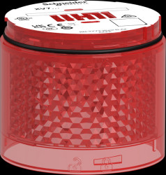 XVB7C24 Light element, modular, 70 mm, red, 24 V ACDC, continuous light