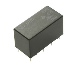 JRC-27F-005 przekaźnik elektromagnetyczny DPDT, zas. 5Vdc