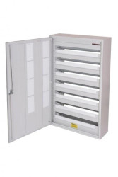 Rozdzielnica modułowa natynkowa 7x36 IP30 stalowa UNI SYSTEM 750-1200-250 M