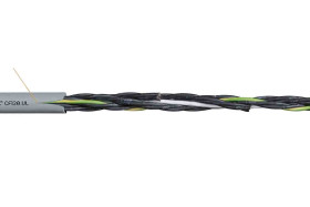 Control Cable liczba żył 3 1 mm² Nieekranowany Igus 17 A średnica zew 6.5mm Szary