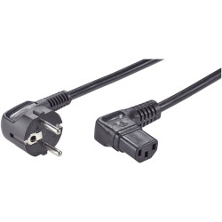 LAPP 74320106 plug cable, black, 3.5m, C13/C14, PVC, safety plug/socket