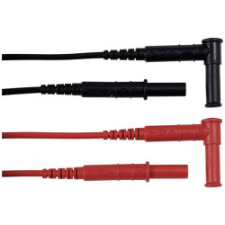 Chauvin Arnoux P01295451Z Test lead kit 4 mm safety plug 1.5 m red/black