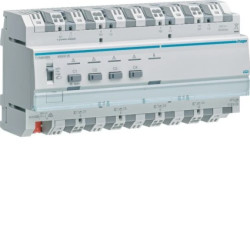 KNX system Ściemniacz uniwersalny 4-kan 4x600 W, wielofazowy, f. sumowania obc. TYA664BN