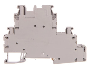 Złączka szynowa ochronna 3-piętrowa 4mm2 szara UT 4-PE/L/N 3214361 /50szt./