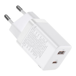 ŁADOWARKA 1XUSB-A / 1XUSB-C sieciowa BASEUS Super Si Pro szybka 30W PD QUICK CCSUPP-E02