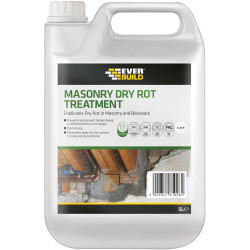 Everbuild 483768 Masonry Dry Rot Treatment 5 litre