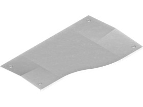 Pokrywa redukcji prawej PZRDPC300/200 z zamkiem grubość blachy 2,0mm 210403 BAKS