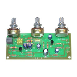 J-044 Przedwzmacniacz mono, reg. barwy +/-15dB, czułość wej. 300mV