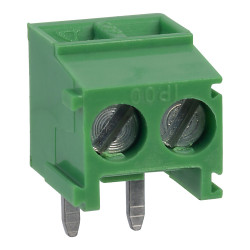 CamdenBoss CTB0355/2 2 Way 10A Interlocking 90&#xB0; Terminal Block 3.5mm Pitch