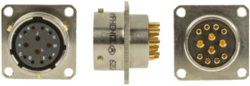 Złącze 12-pinowe Żeński Amphenol Limited Żeński Montaż w puszce MIL-DTL-26482 rozmiar 14