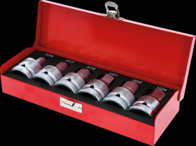 515.0000 3/4" power bit socket wrench set, 6 pieces, 14 - 24 mm