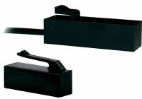 KONT58 Czujnik kontaktronowy NO+NC szczelina 25 mm - komplet z magnesem - montaż na wcisk