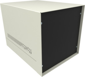 Steel enclosure, (L x W x H) 328 x 241 x 241 mm, gray (RAL 7046), IP31, 1452FF13